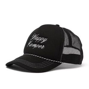 DISCONTINUED Victoria's Secret PINK "Happy Camper" Trucker Hat - OS